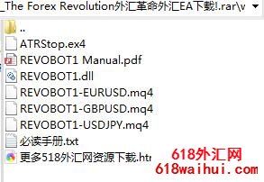 The Forex Revolution外汇革命外汇EA下载!