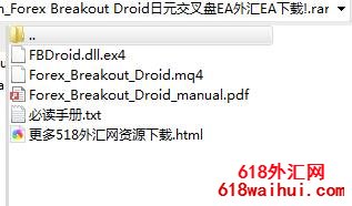 Forex Breakout Droid日元交叉盘EA下载