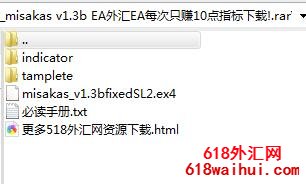 misakas v1.3b EA外汇EA每次只赚10点指标下载!