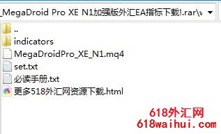 MegaDroid Pro XE N1加强版外汇EA指标下载!