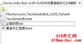 Tecnix Indo Bot v3.05 EU对冲交易系统下载