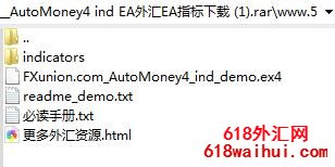 AutoMoney4 ind外汇EA含两款自编指标下载