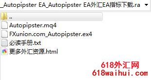 Autopipster EA外汇EA指标下载 