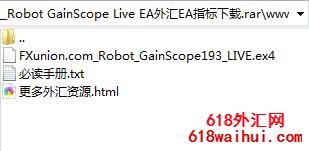 Robot GainScope Live EA外汇EA指标下载