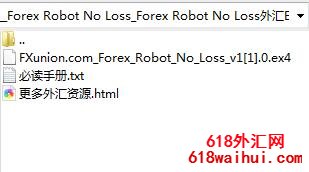 Forex Robot No Loss外汇EA无损交易下载