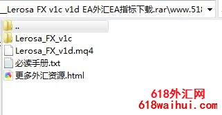 Lerosa FX v1c v1d EA外汇EA指标下载