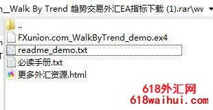 Walk By Trend 趋势交易外汇EA指标下载